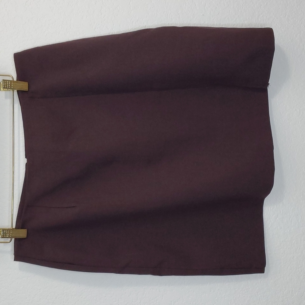 Purple Pencil Skirt